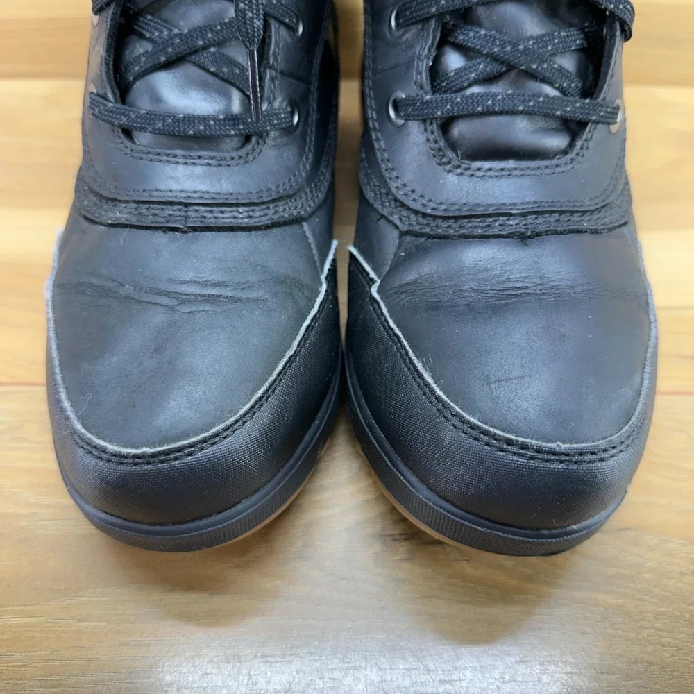 Sorel Tivoli IV Parc Waterproof Winter Boots Womens 8 Black Sherpa Waterproof